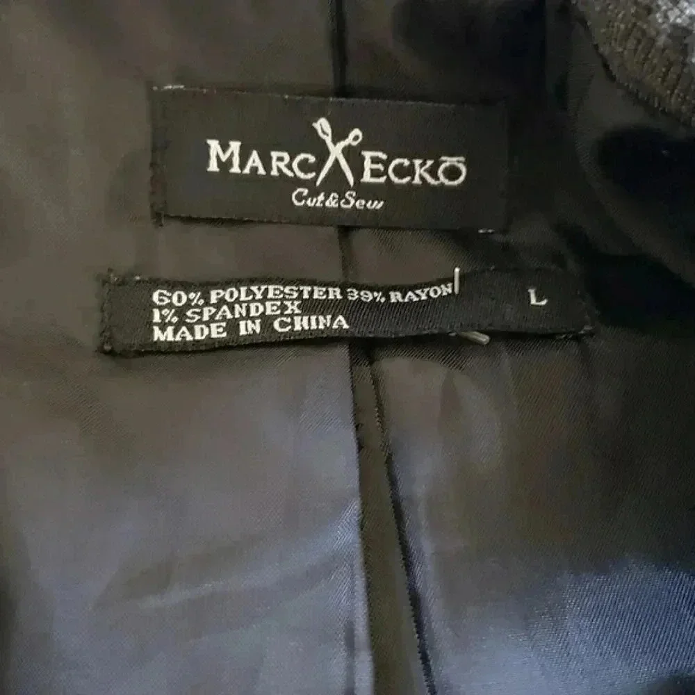 Retro Mark Ecko Vintage Y2K Grandpa Men Large Boho Artisy Hipster Jacket